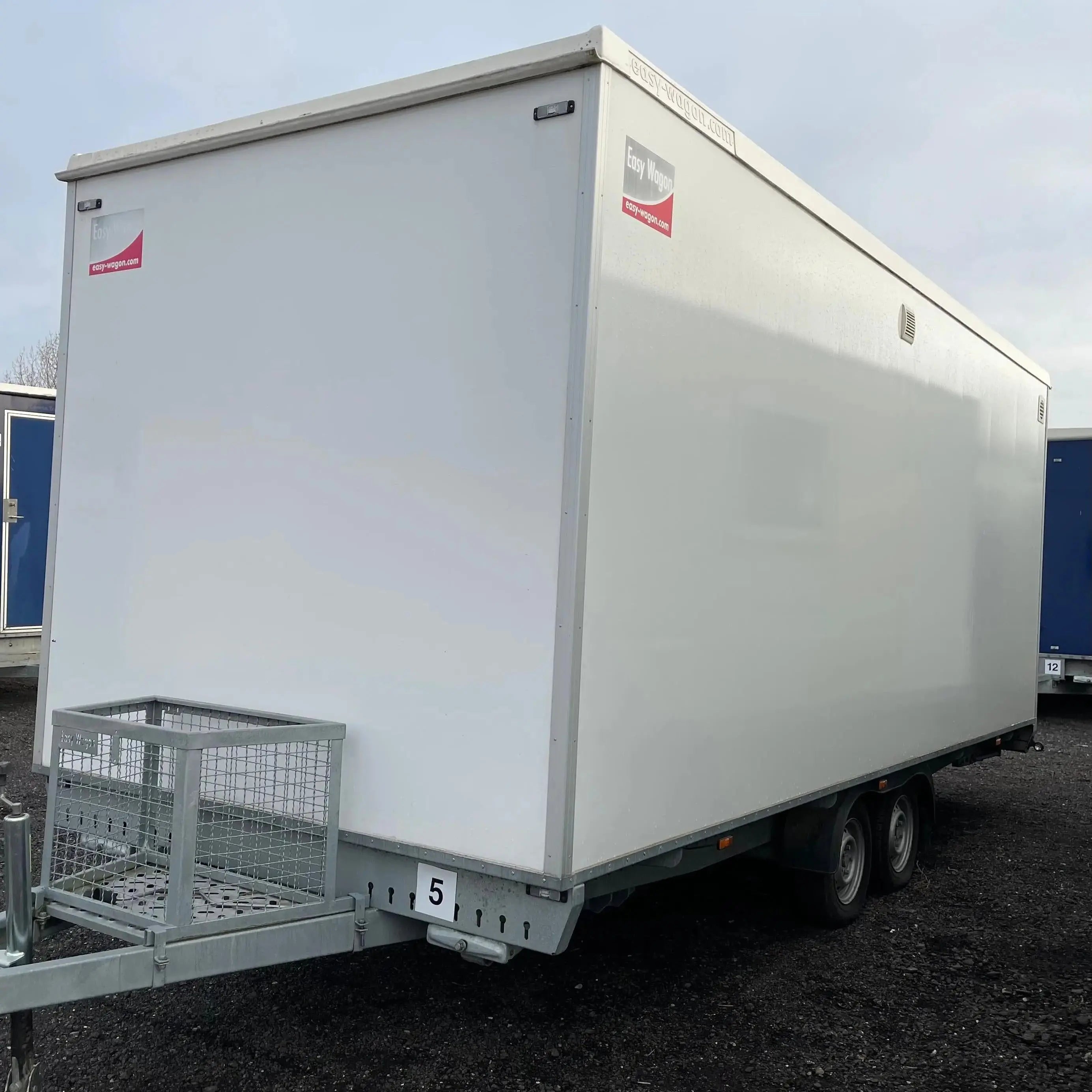 Beboelsesvogn 2 personers - Easywagon Type 570-Køb brugte letvogne og skurvogne hos Letvogne.dk – Stort udvalg og hurtig levering