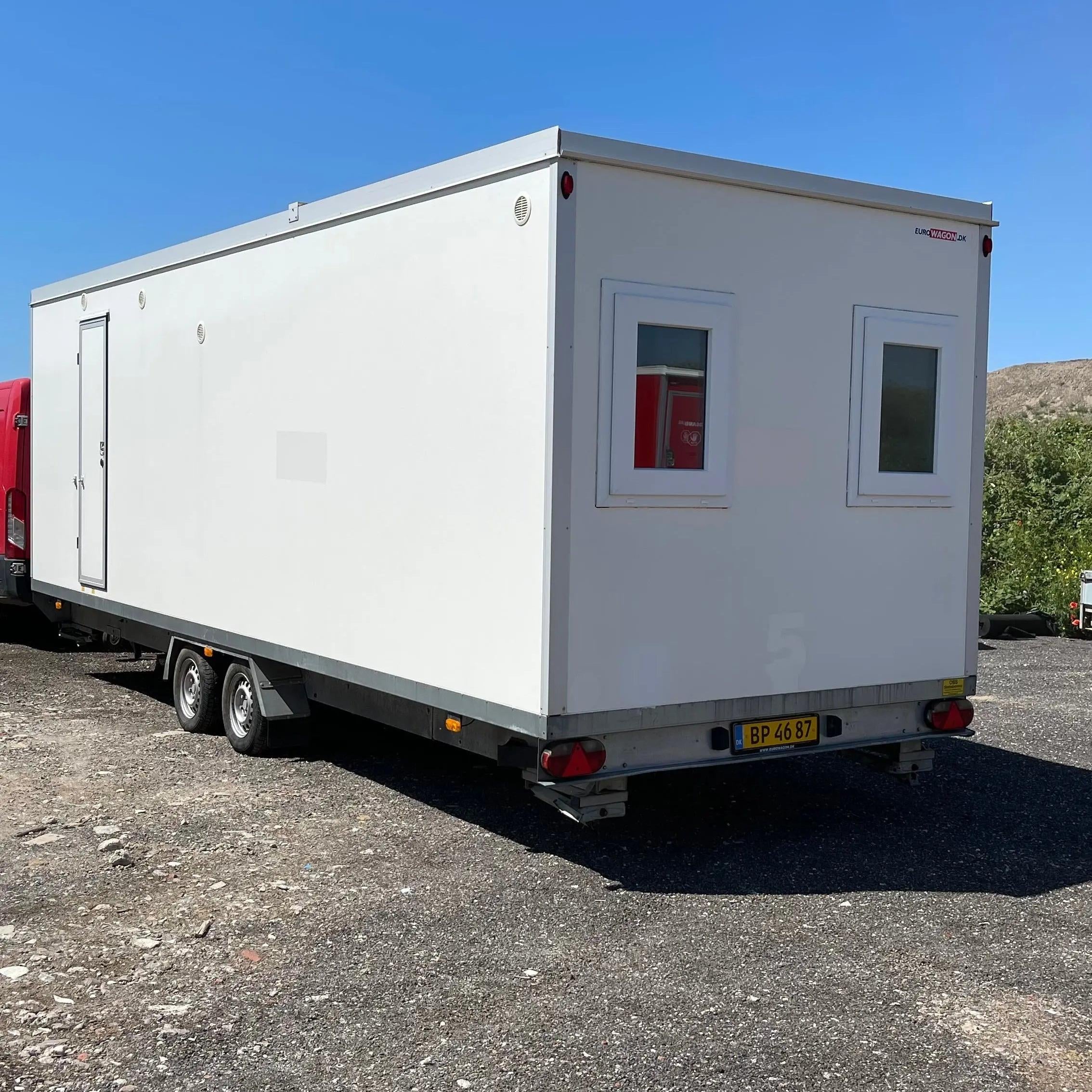 Beboelsesvogn 3 personers - Eurowagon Årgang 2016 Type 3 x 33 - 73-Køb brugte letvogne og skurvogne hos Letvogne.dk – Stort udvalg og hurtig levering