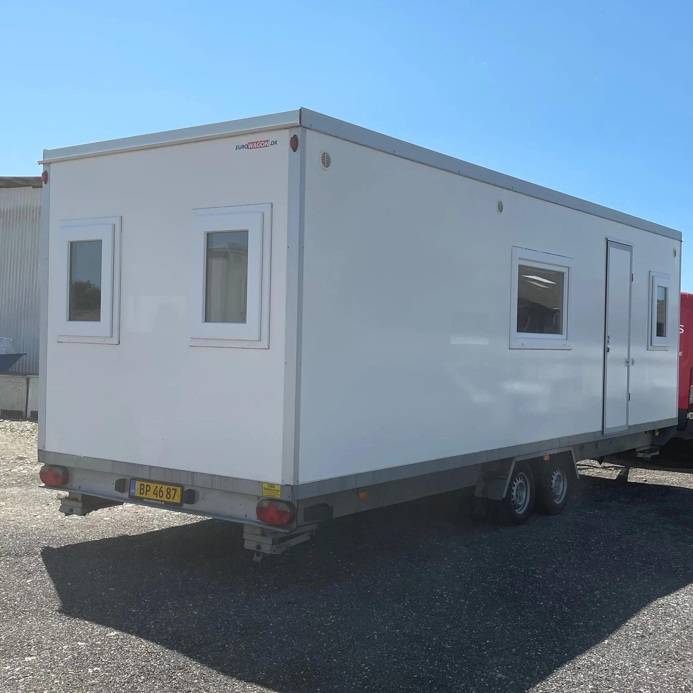 Beboelsesvogn 3 personers - Eurowagon Årgang 2016 Type 3 x 33 - 73-Køb brugte letvogne og skurvogne hos Letvogne.dk – Stort udvalg og hurtig levering