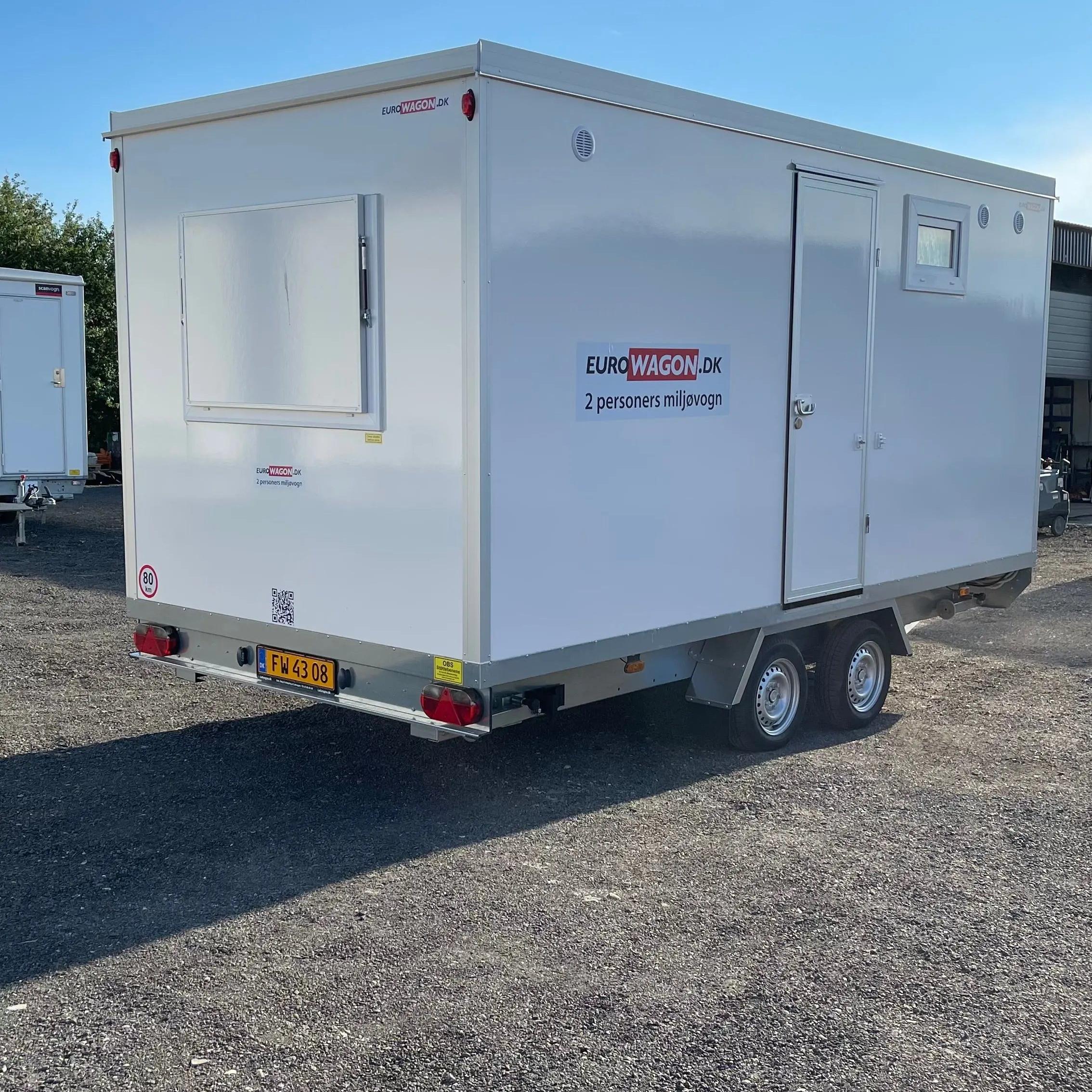 Miljøvogn 2 personers - Eurowagon Årgang 2025-Køb brugte letvogne og skurvogne hos Letvogne.dk – Stort udvalg og hurtig levering