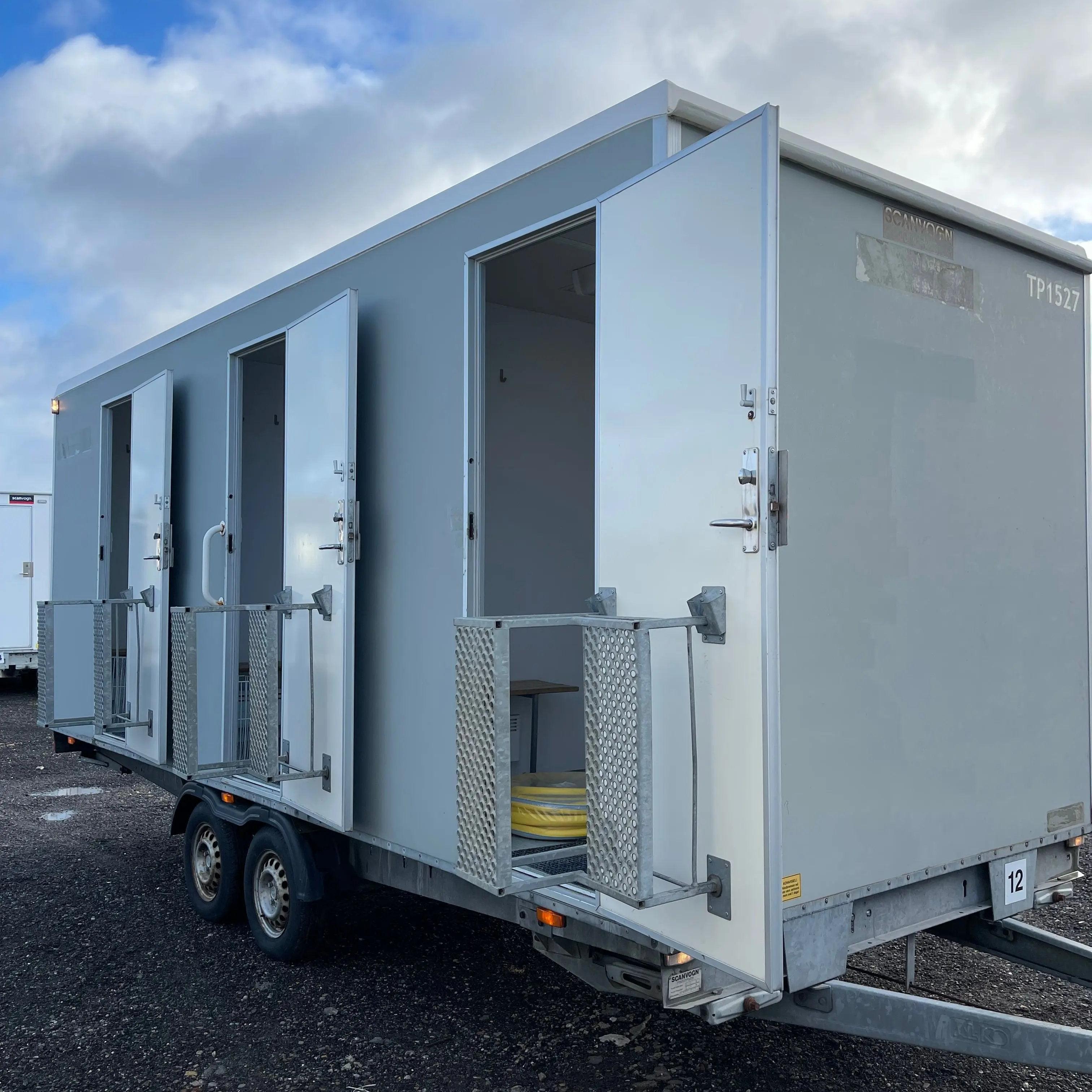 3-i-1 Badevogn-Køb brugte letvogne og skurvogne hos Letvogne.dk – Stort udvalg og hurtig levering