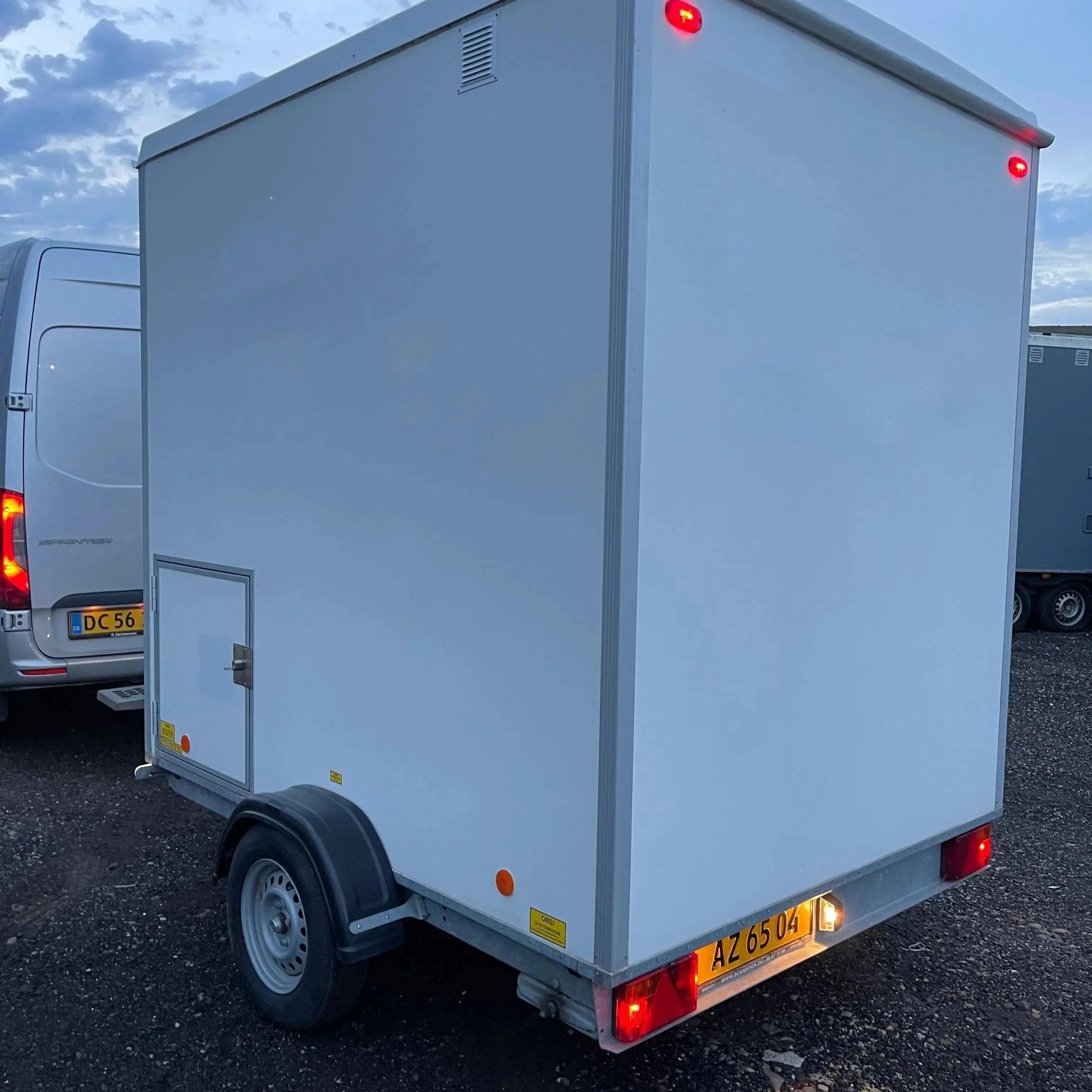 Badmobil - m. kværntoilet-Køb brugte letvogne og skurvogne hos Letvogne.dk – Stort udvalg og hurtig levering