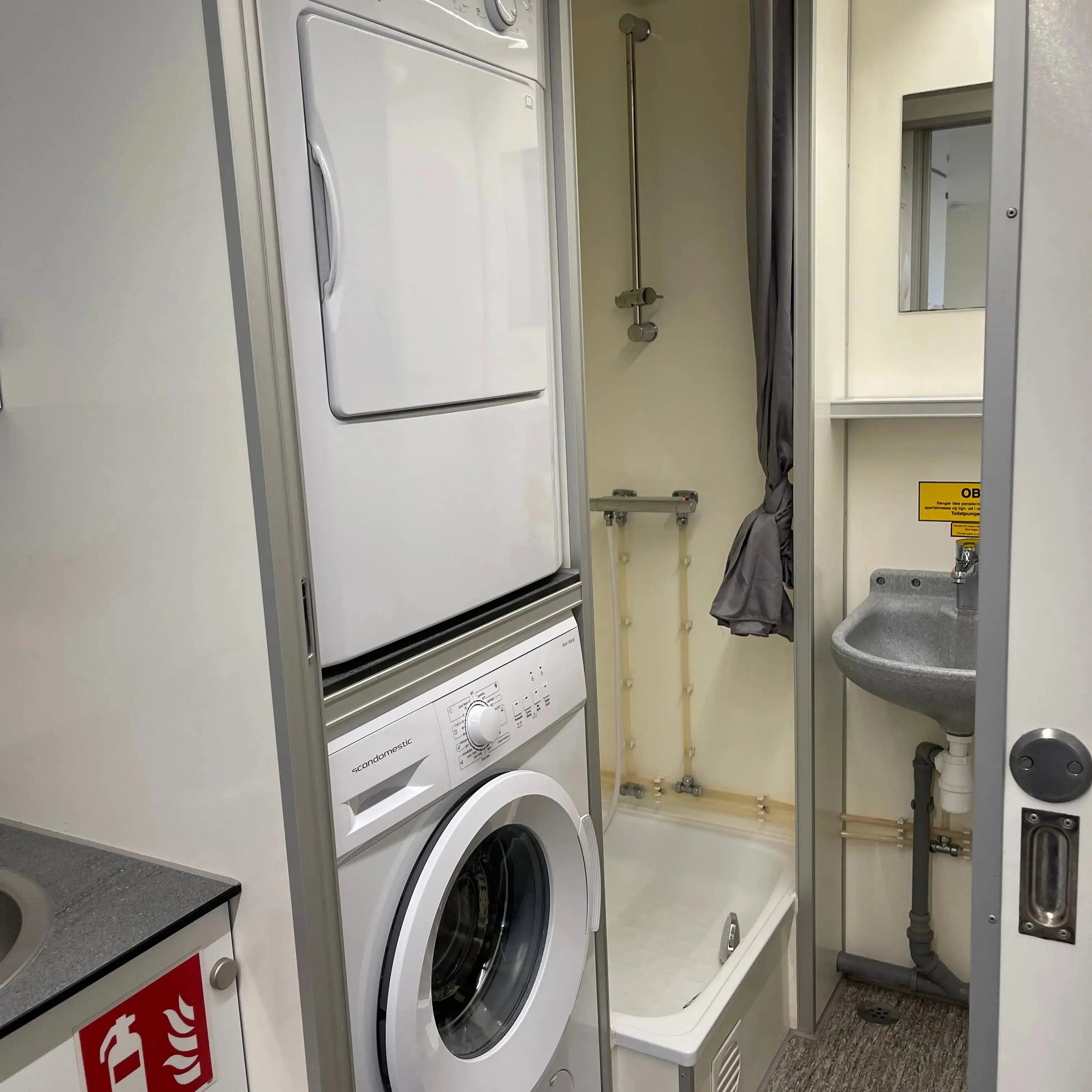 Beboelsesvogn 1-2 personers - Scanvogn Type 570-Køb brugte letvogne og skurvogne hos Letvogne.dk – Stort udvalg og hurtig levering