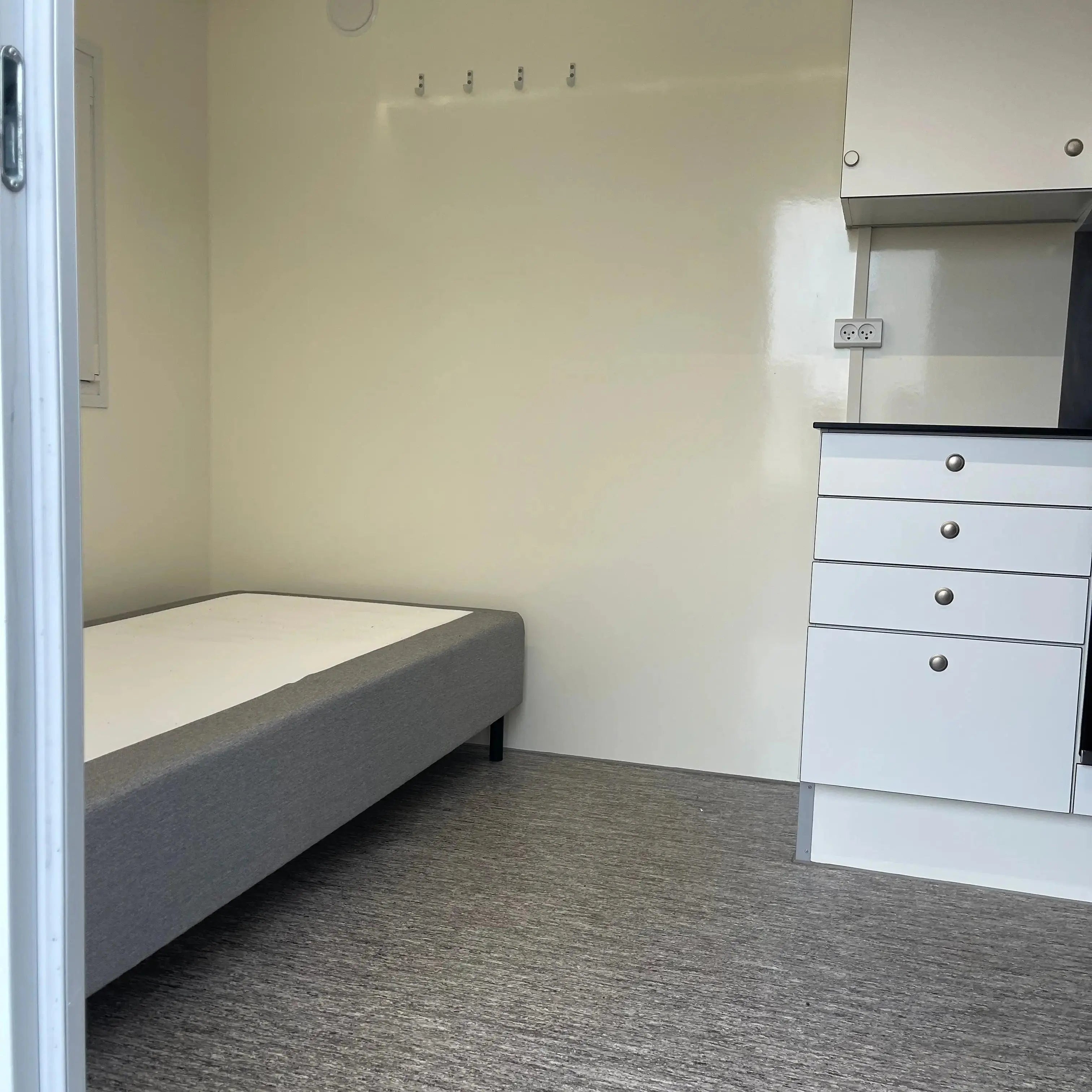 Beboelsesvogn 1-2 personers - Scanvogn Type 570-Køb brugte letvogne og skurvogne hos Letvogne.dk – Stort udvalg og hurtig levering