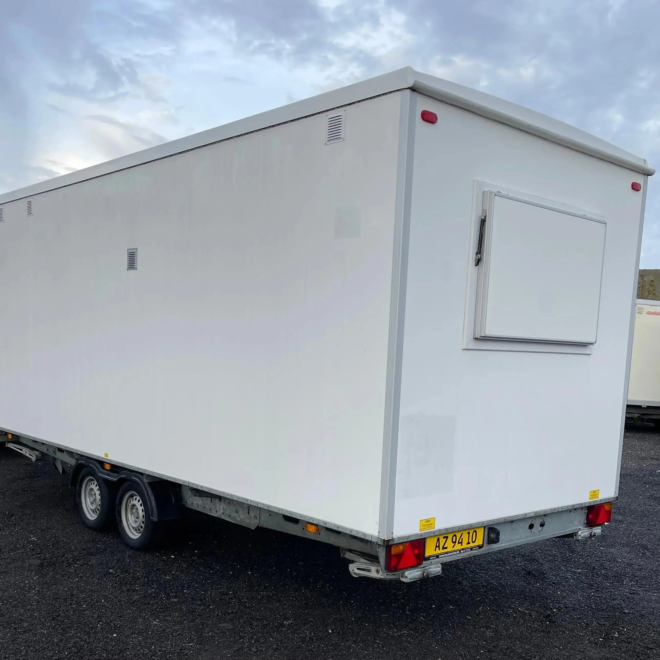 Beboelsesvogn 1-2 personers - Scanvogn Type 570-Køb brugte letvogne og skurvogne hos Letvogne.dk – Stort udvalg og hurtig levering