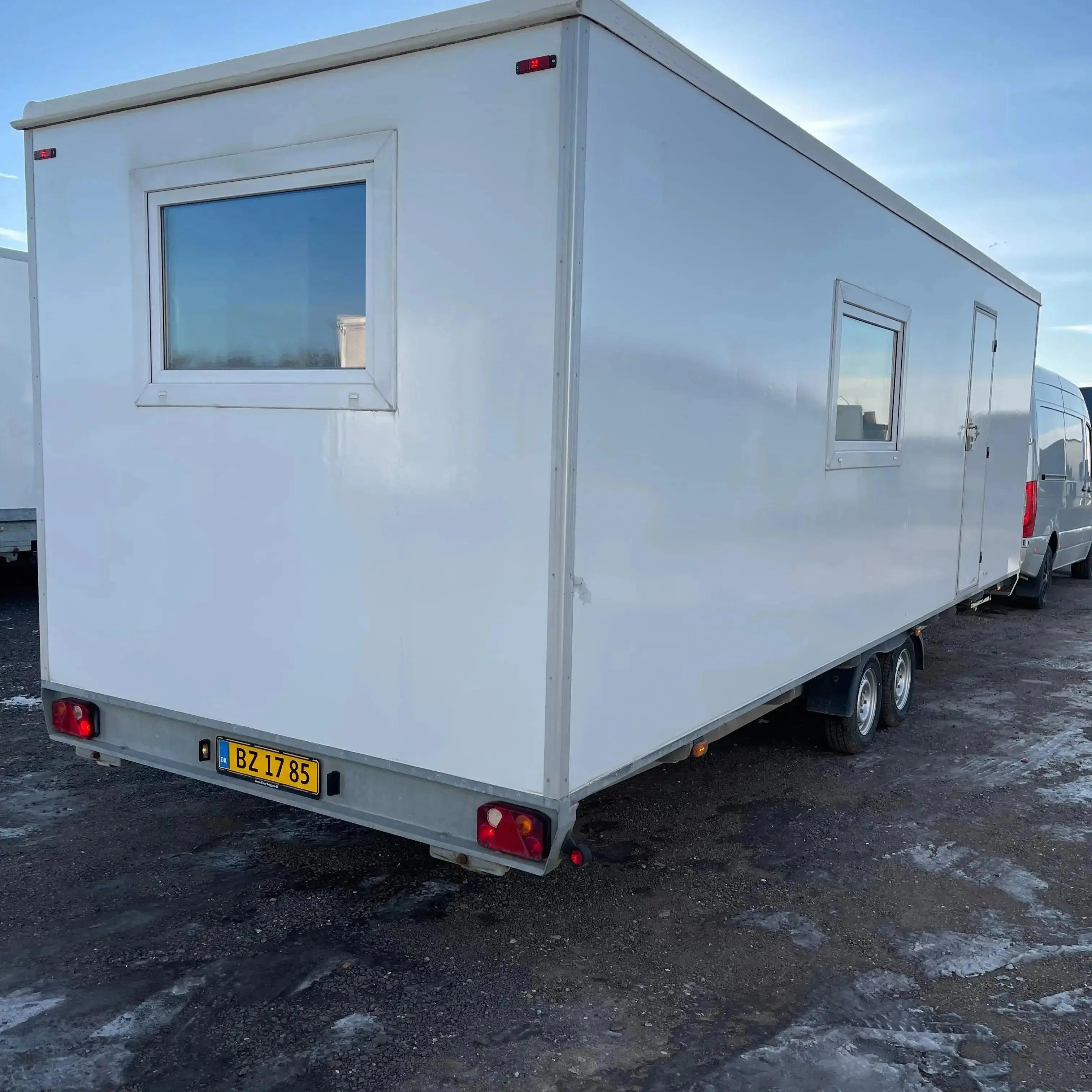 Beboelsesvogn 2 personers - Easywagon Type 730-Køb brugte letvogne og skurvogne hos Letvogne.dk – Stort udvalg og hurtig levering