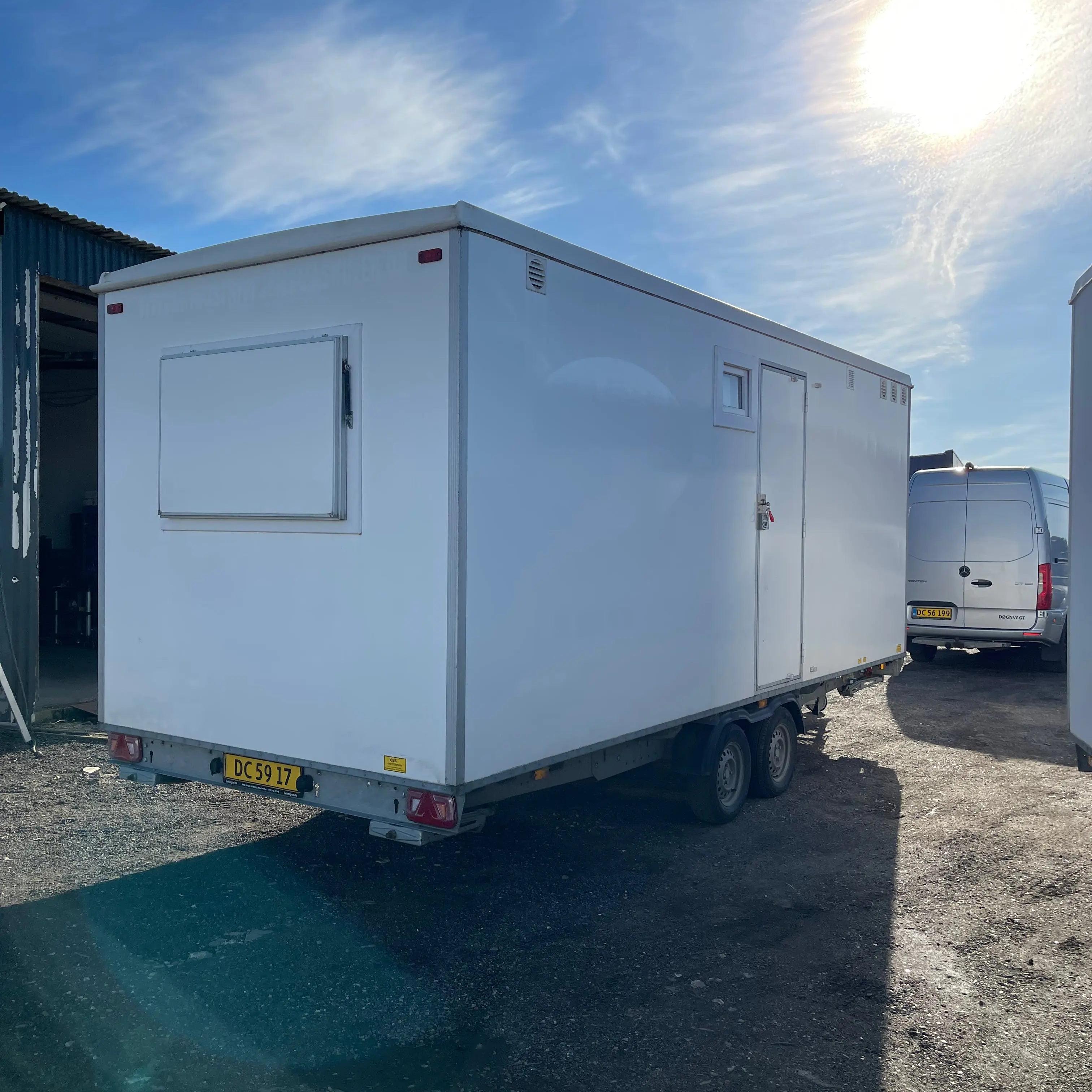 Miljøvogn 3 personers m. Kværn - Scanvogn-Køb brugte letvogne og skurvogne hos Letvogne.dk – Stort udvalg og hurtig levering