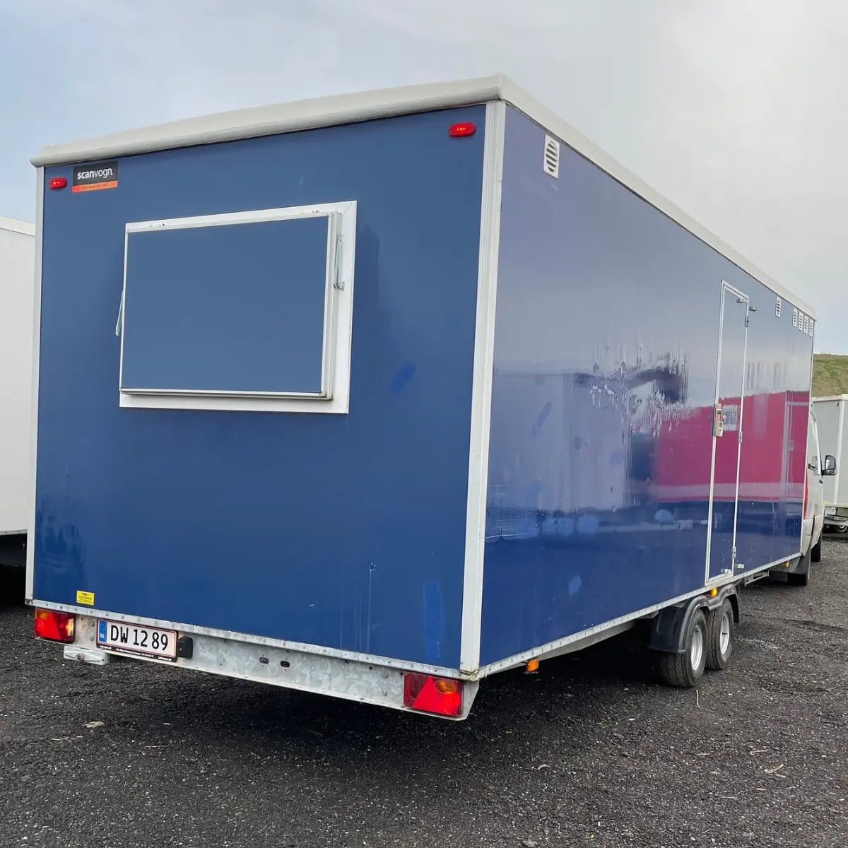 Miljøvogn 4 personers m. Tank - Scanvogn-Køb brugte letvogne og skurvogne hos Letvogne.dk – Stort udvalg og hurtig levering