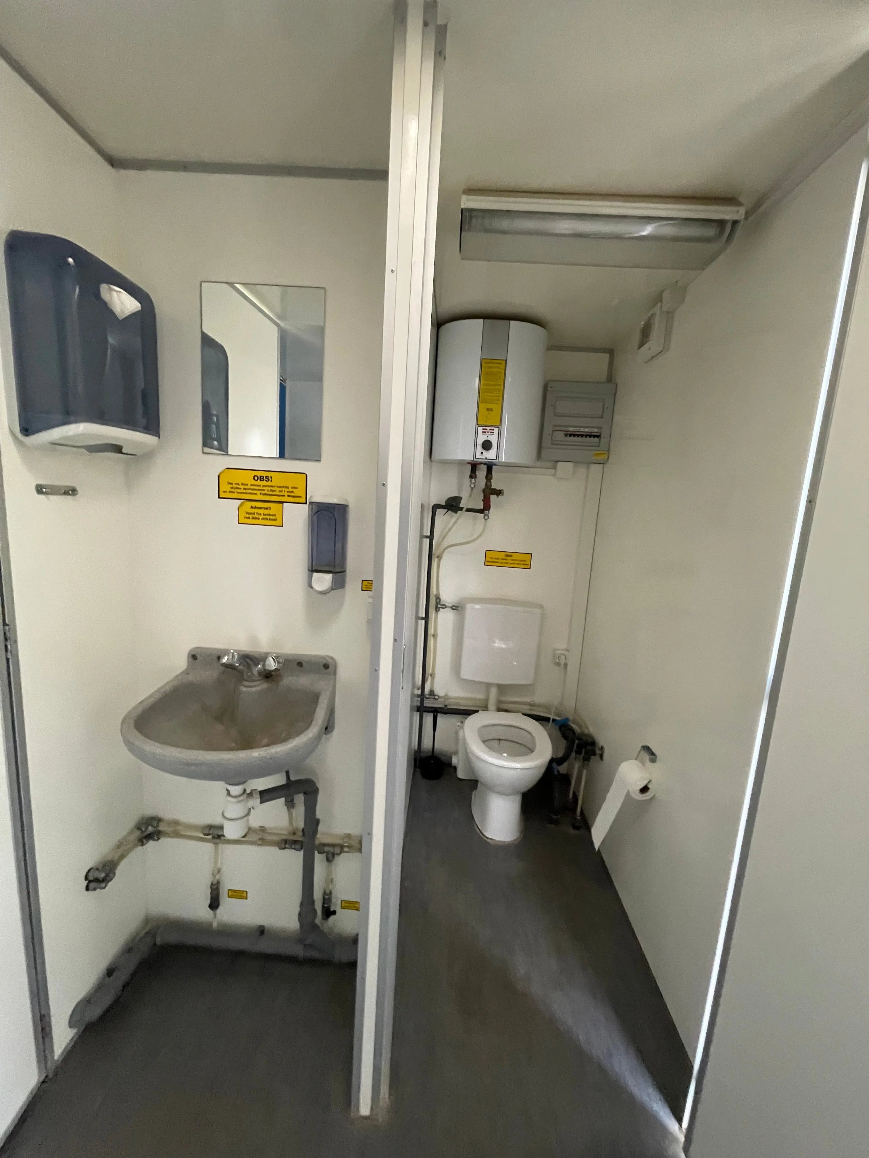 Miljøvogn 4 personers m. Tank - Scanvogn-Køb brugte letvogne og skurvogne hos Letvogne.dk – Stort udvalg og hurtig levering